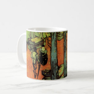 Mug Les Alyscamps, Feuilles d'automne par Vincent van 