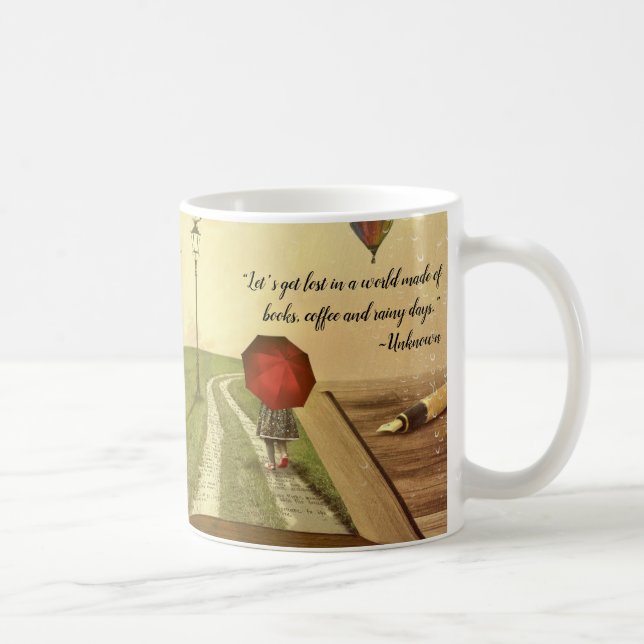Mug Les amateurs de café et de livres (Droite)