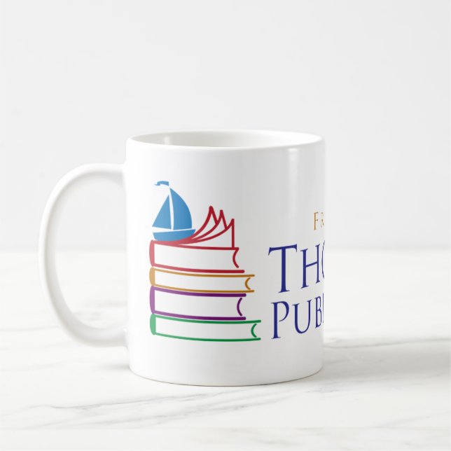 Mug Les amis classiques de Thomaston Public Library Mu (Gauche)
