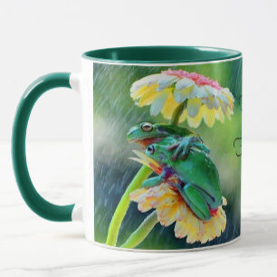 Mug Les Amis De La Grenouille Profitant De La Pluie So