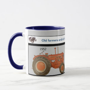 MUG LES ANCIENS AGRICULTEURS ET LES ANCIENS TRACTEURS,