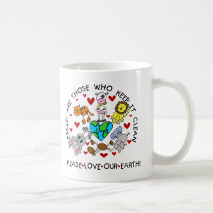 Mug Les animaux aiment notre terre