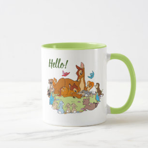 Mug Les animaux de forêt saluent le prince Bambi