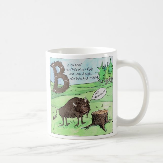 Mug Les animaux m'effrayent (Droite)