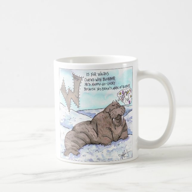 Mug Les animaux m'effrayent (Droite)