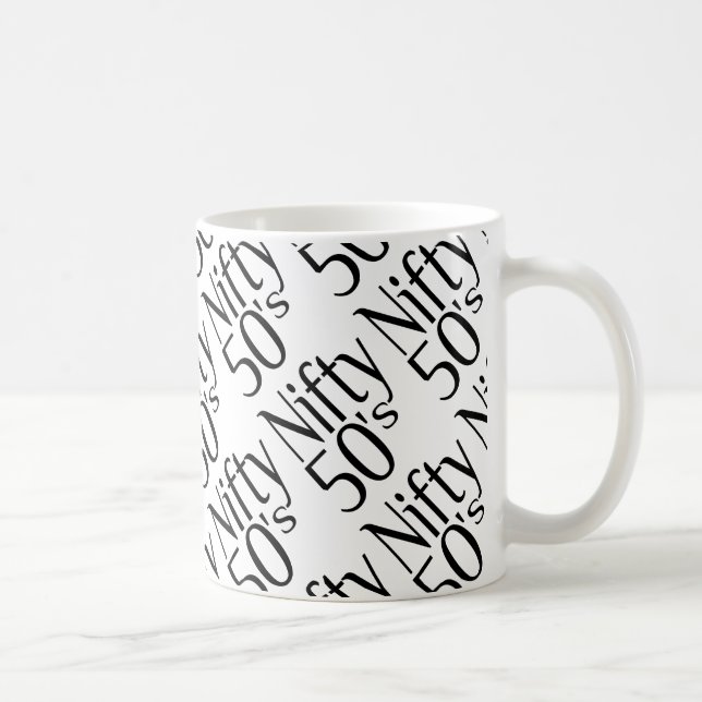 Mug Les années cinquante sont géniales (Droite)