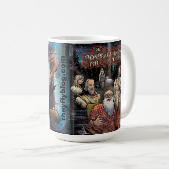 Mug Les aventures de Billy Meier Web-Comic (Devant droit)
