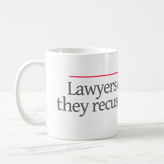 MUG LES "AVOCATS NE SE RETIRENT PAS, ILS RECUSE. -- (Gauche)