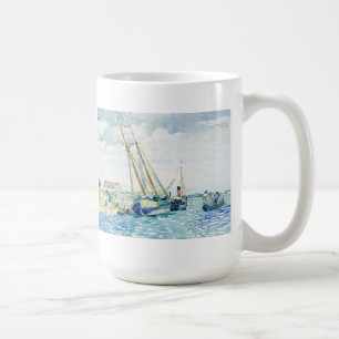 Mug Les bateaux marins de scène s'approchent de Venis