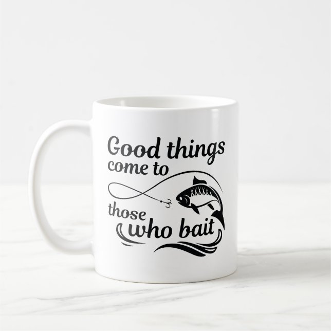 Mug Les Bonnes Choses Viennent À Ceux Qui Attaquent (Gauche)