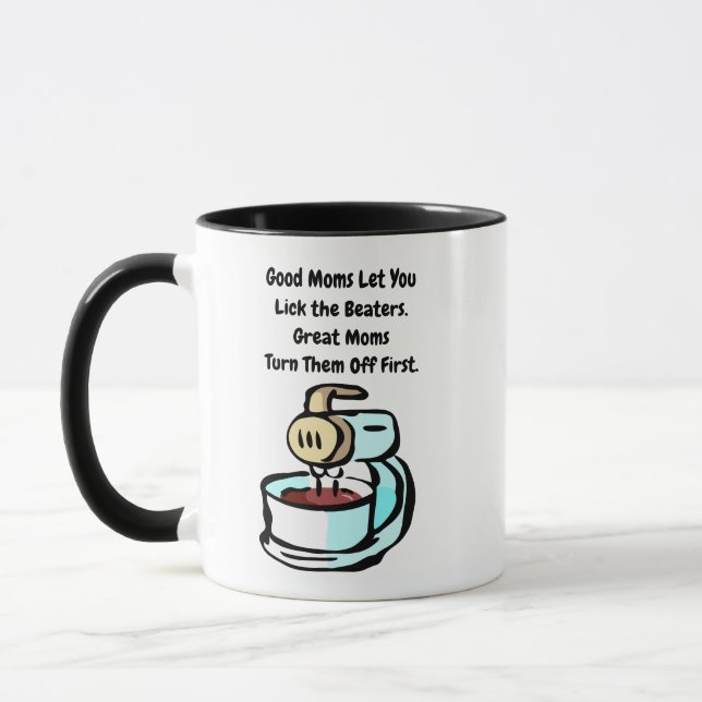 Mug Les bonnes mamans te laissent tirer sur les batail (Gauche)