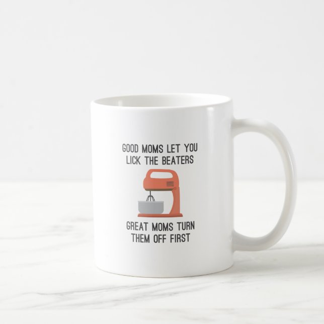 Mug Les bonnes mamans vous laissent lécher les batteur (Droite)