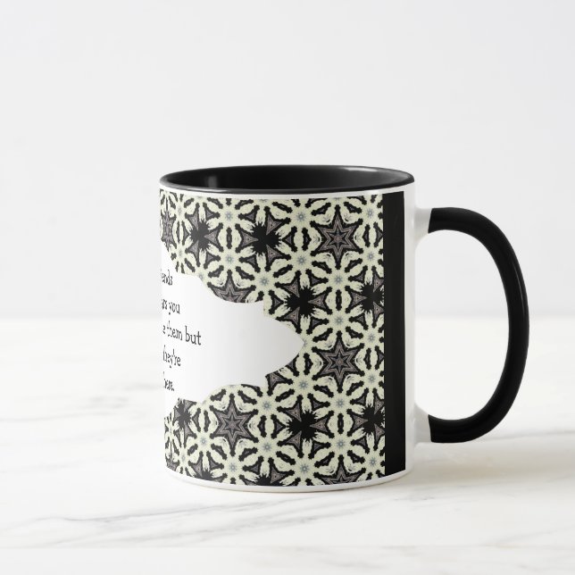 Mug Les bons amis sont comme les étoiles Citation pers (Droite)