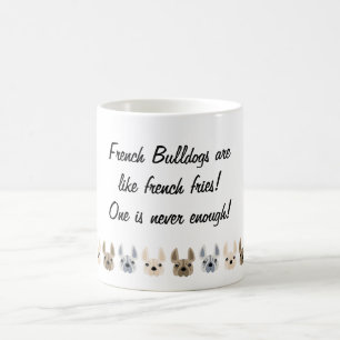 Mug Les bouledogues français sont comme des pommes
