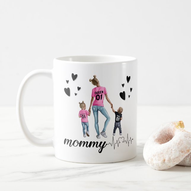 Mug Les cadeaux de jour des mères pour maman, cadeaux  (Avec donut)