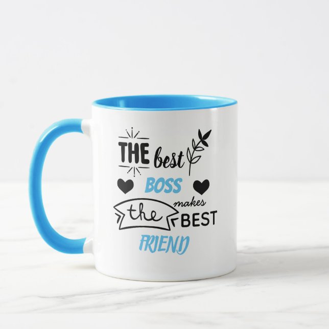 Mug Les cadeaux de Meilleur Patron font les Meilleurs  (Gauche)