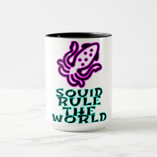 Mug les calamars dominent le monde