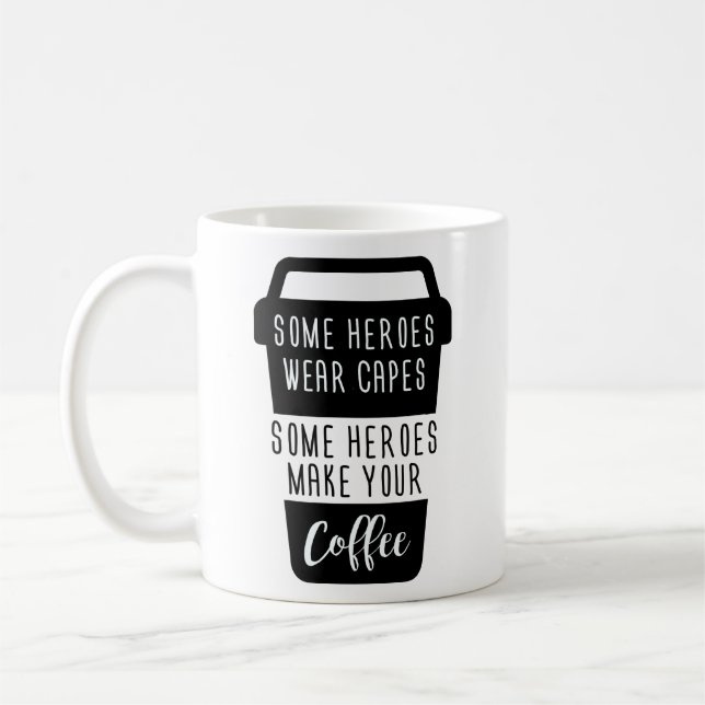 MUG LES CAPS D'USAGE DE QUELQUES HÉROS QUELQUES HÉROS (Gauche)