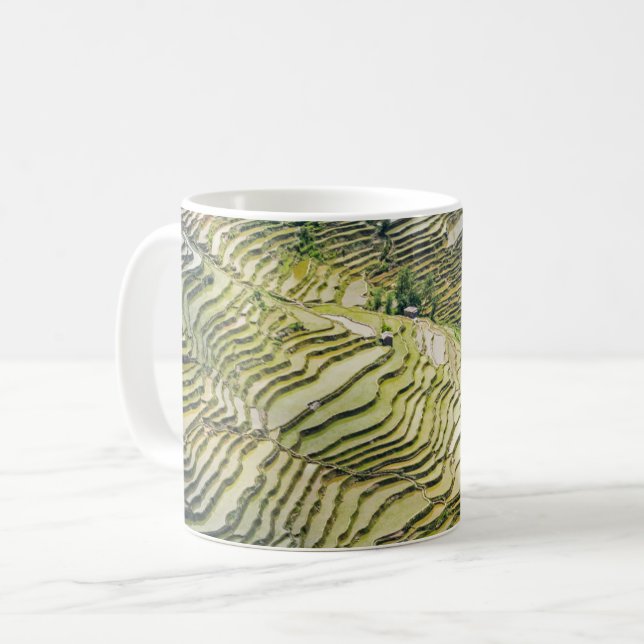 Mug Les célèbres terrasses de riz yuanyang - Yunnan, C (Devant gauche)