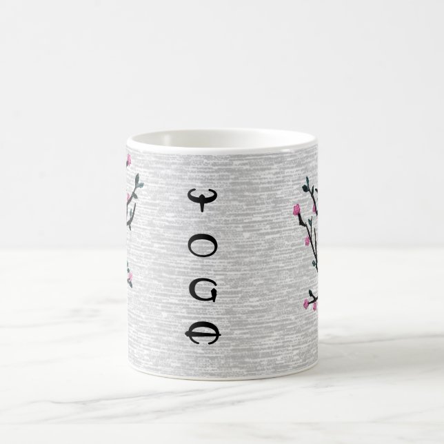 Mug Les cerisiers en fleurs - Les yoga en sauce (Centre)