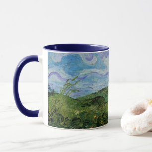 Mug Les champs de blé vert par Vincent van Gogh