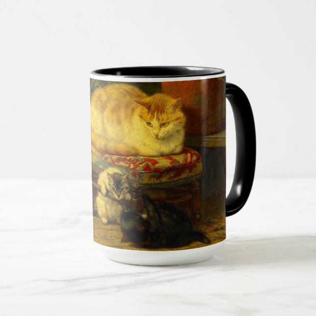 Mug Les chatons en jeu (Devant droit)