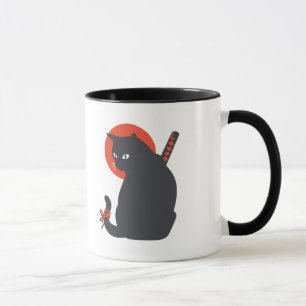 Mug Les chats en guerrier Samurai - Choisir la couleur