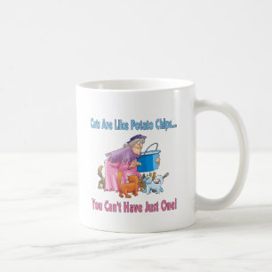 Mug Les chats sont comme des pommes chips