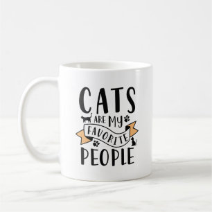 Mug Les Chats Sont Mes Gens Préférés