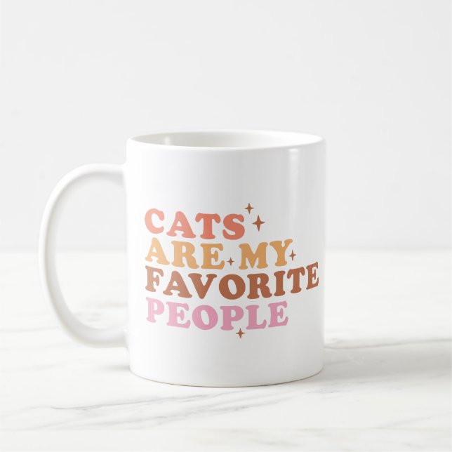 Mug Les Chats Sont Mes Gens Préférés (Gauche)