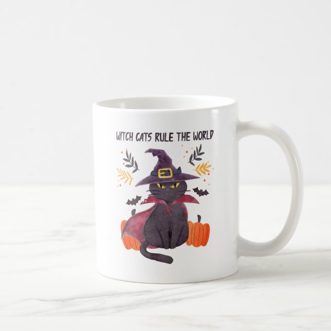 Mug Les Chats-Sorcières dominent le monde (Droite)