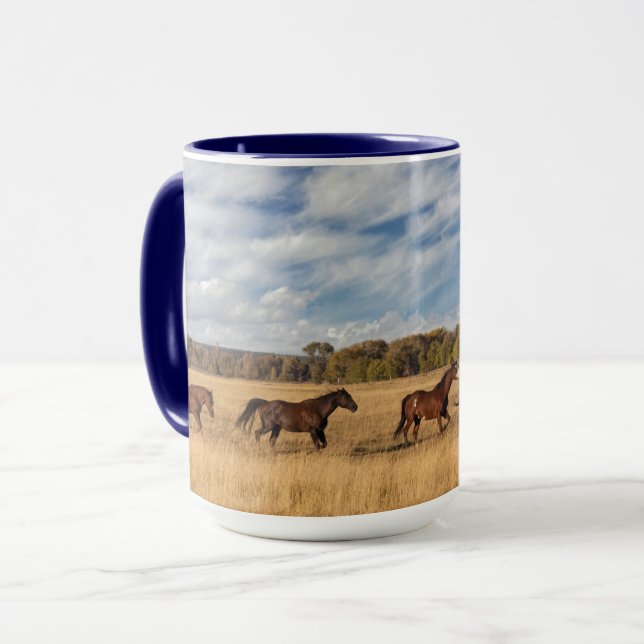 Mug Les Chevaux Juste En Dehors Du Parc National De Gr (Devant gauche)
