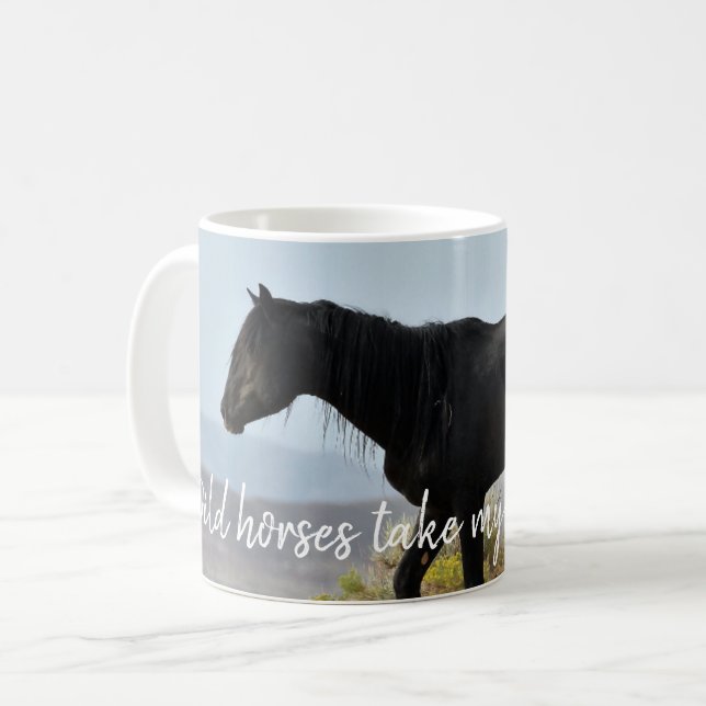 Mug Les Chevaux Sauvages M'Embrassent (Devant gauche)