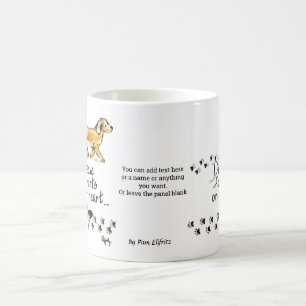 Mug Les chiens laissent des empreintes digitales sur n