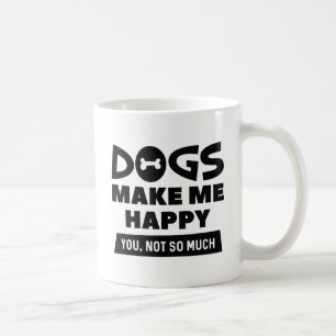 Mug Les chiens me rendent heureux