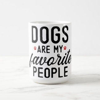 Mug Les chiens sont mes gens préférés