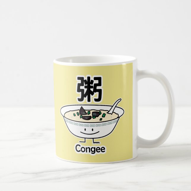 Mug Les Chinois de bol de gruau de gruau de riz de (Droite)