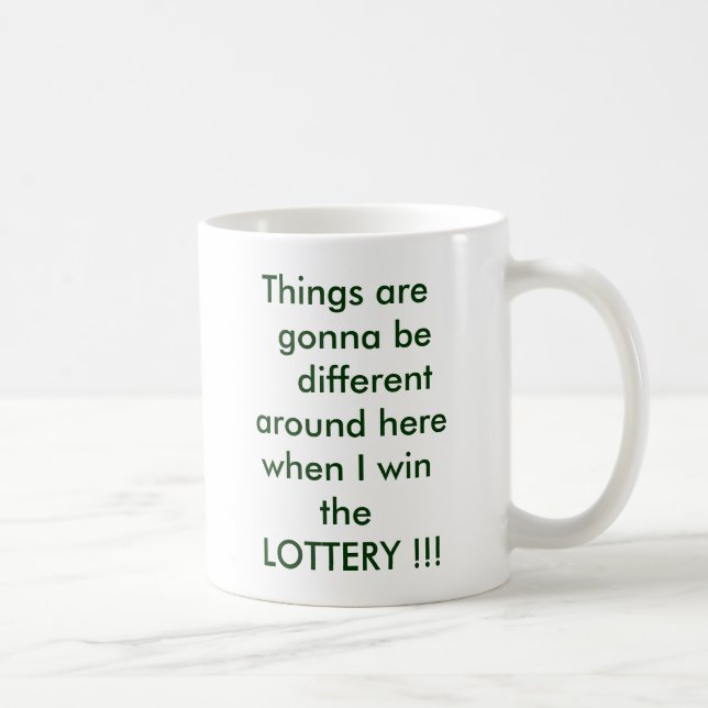 Mug Les choses vont être différentes autour d'ici… (Droite)