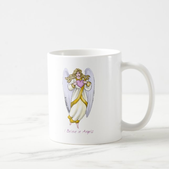 Mug Les chrétiens croient aux anges (Droite)