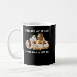 Mug Les Cochons De Guinée Me Rendent Heureux Les Humai