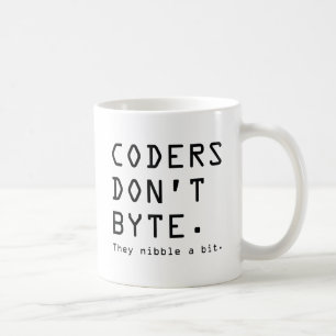 Mug Les codeurs n'octet pas
