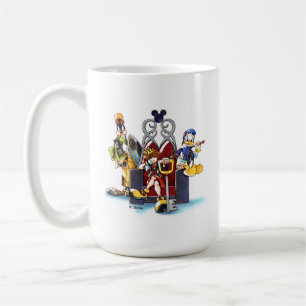 Mug Les Coeurs du Royaume  Trône, Donald et Goofy on 