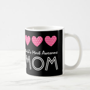 Mug Les coeurs V03 de la MAMAN les plus