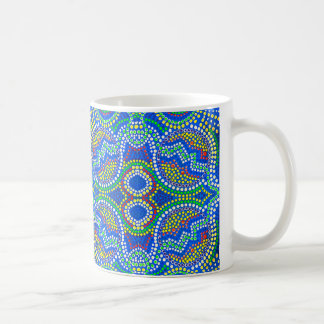 Mug Les conceptions futées de Fabirc de point de Gina