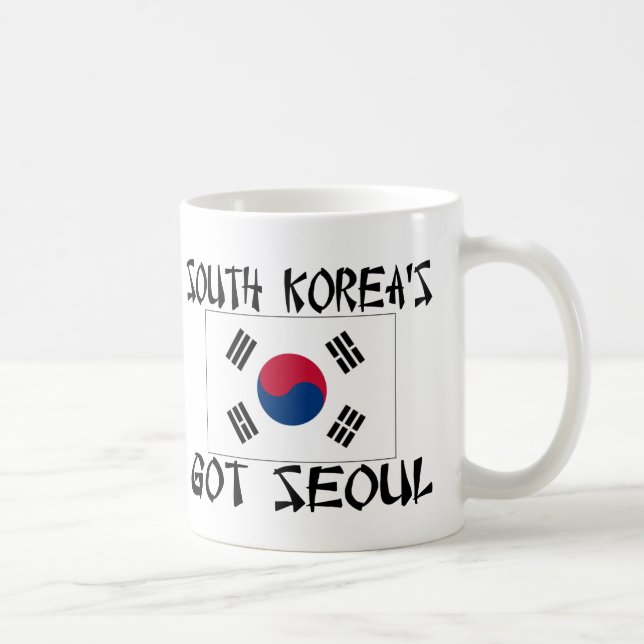 Mug Les Corées du Sud ont passé Séoul (Droite)