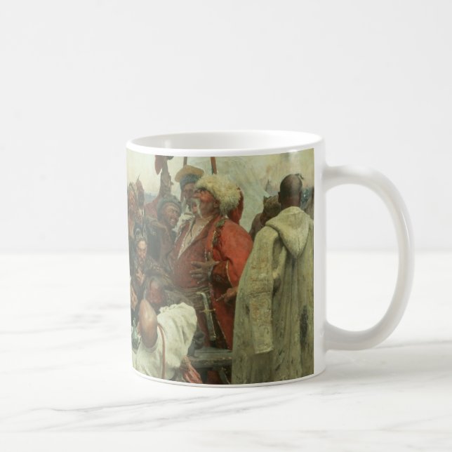 Mug Les Cosaques de Zaporozhye écrivant une lettre (Droite)