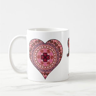 Mug Les couches de la boue de coeur