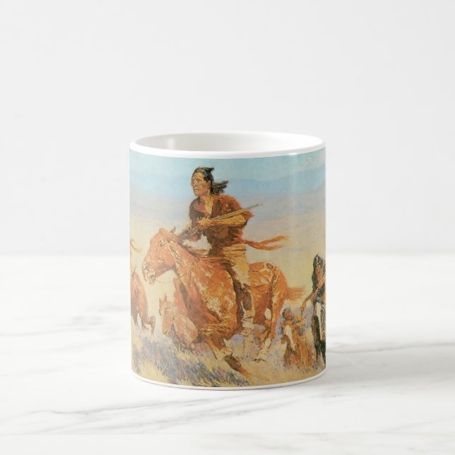 Mug Les Coureurs de Buffalo, Big Horn Basin de Remingt (Centre)
