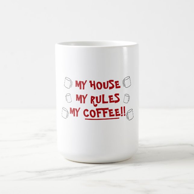 Mug LES COUTEAUX SORTENT DU CAFÉ !!!Mug (Centre)