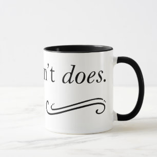 Mug Les données ne le font pas, les données le font   